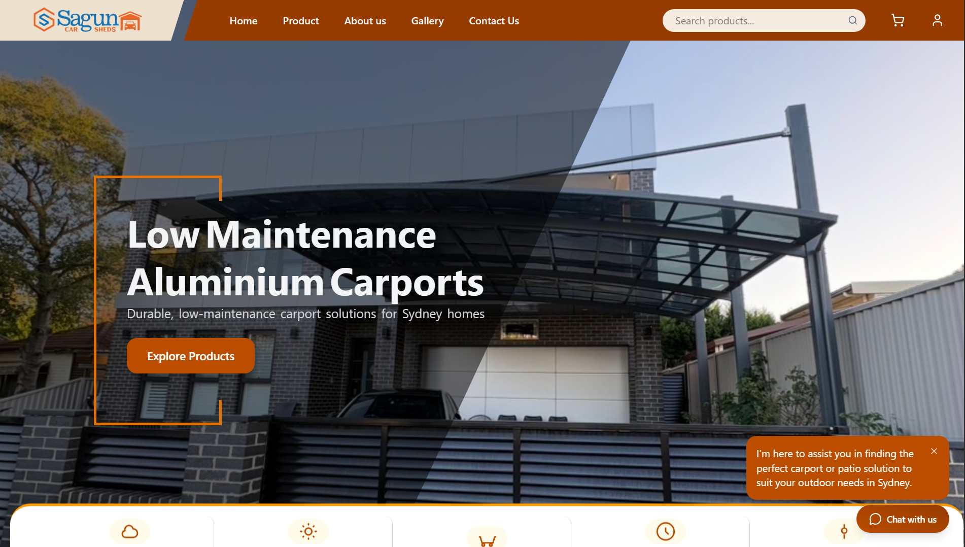 Sagun Carsheds project screenshot